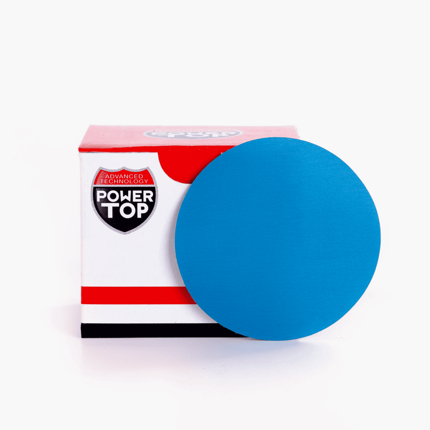 LIGHT BLUE Ø75 NF Disco abrasivo Light Blue Ø75 mm non forato su supporto film – Power Top