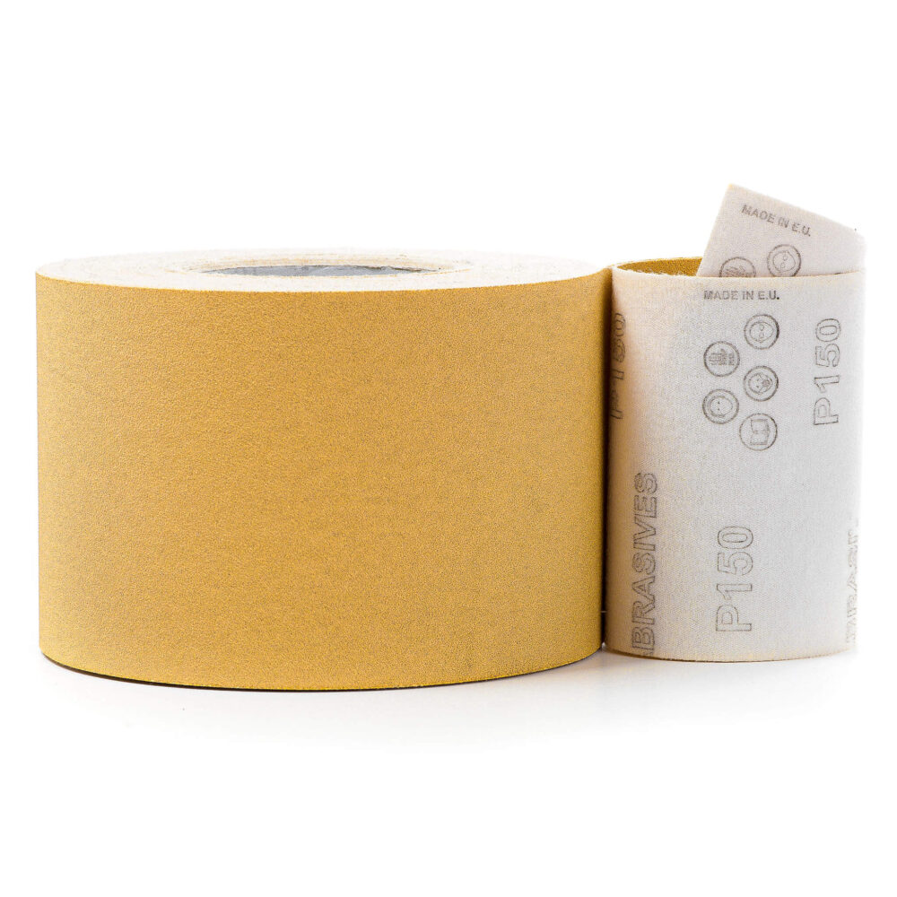 22 PREMIUM 115x25MT Rotolo abrasivo 22 Premium in velcro 115x25 metri per legno e metallo