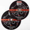 mole abrasive con centro depresso