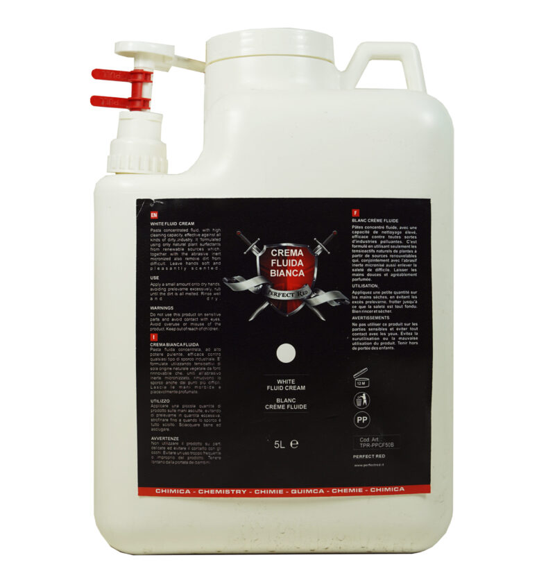 crema lavamanti bianca fluida da 5 litri