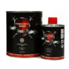Latta di fondo (primer) HS 4 a 1 grigio da 1 litro e catalizzatore