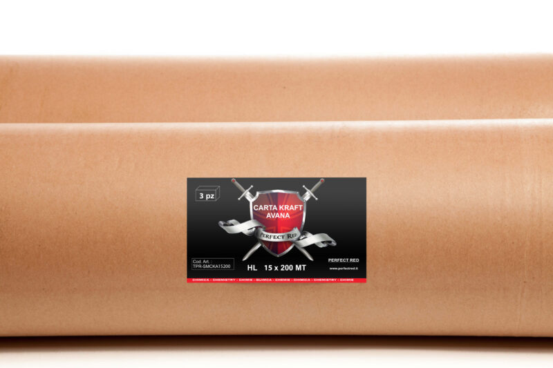 Rotolo di carta kraft avana 15x200 metri