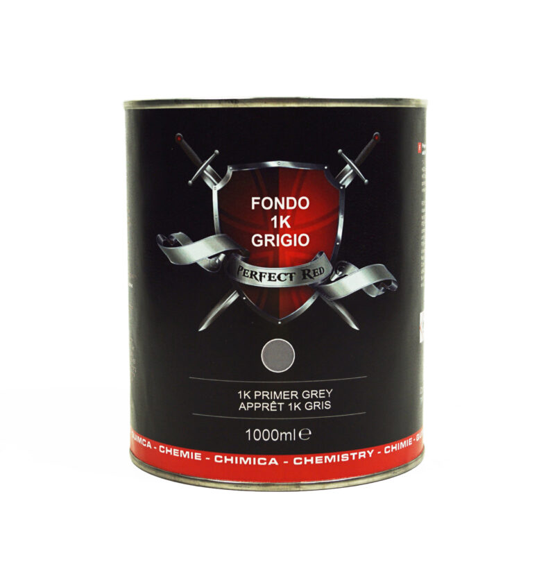 Latta di fondo monocomponente grigio da 1 litro