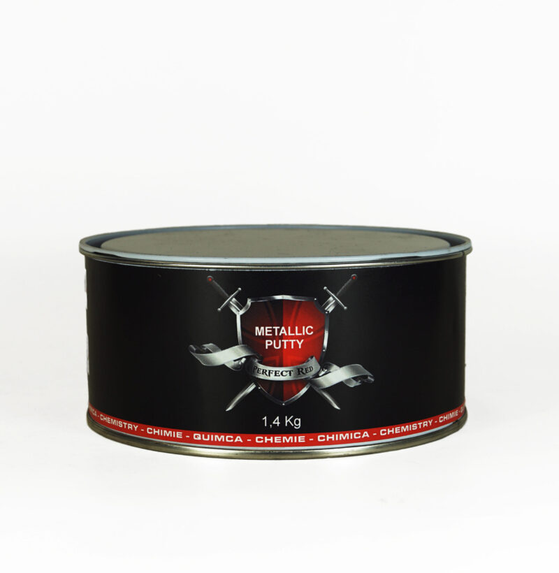 Latta di stucco metallic putty da 1,4 kg / 750 ml