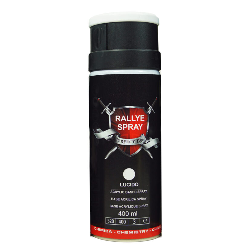 Rallye spray bianco lucido da 400 ml