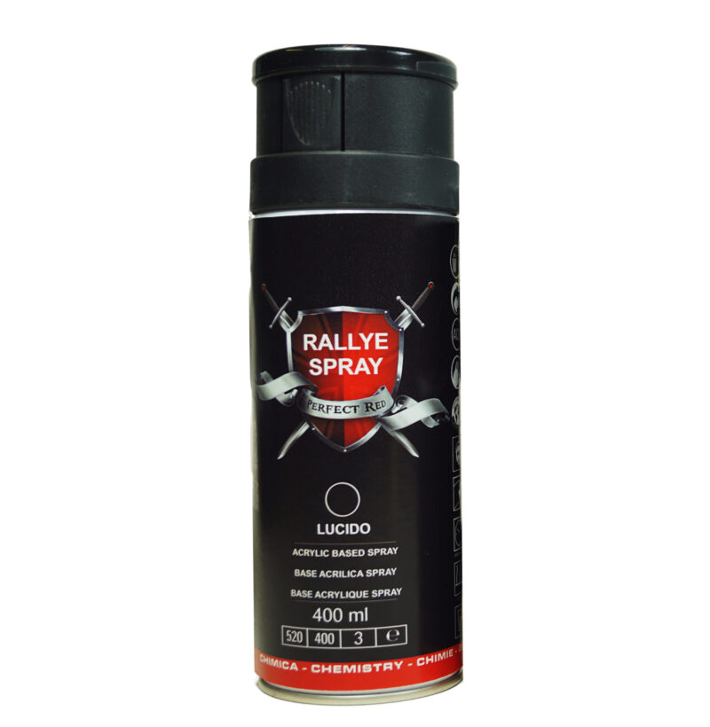 Rallye spray nero lucido da 400 ml