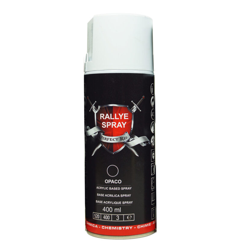 Rallye spray nero opaco da 400 ml