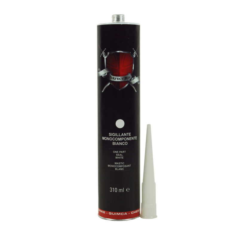 Sigillante poliuretanico monocomponente per lamiera bianco da 310 ml