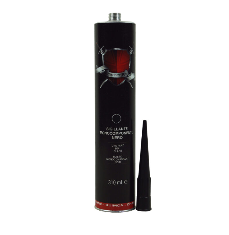 Sigillante poliuretanico monocomponente per lamiera nero da 310 ml