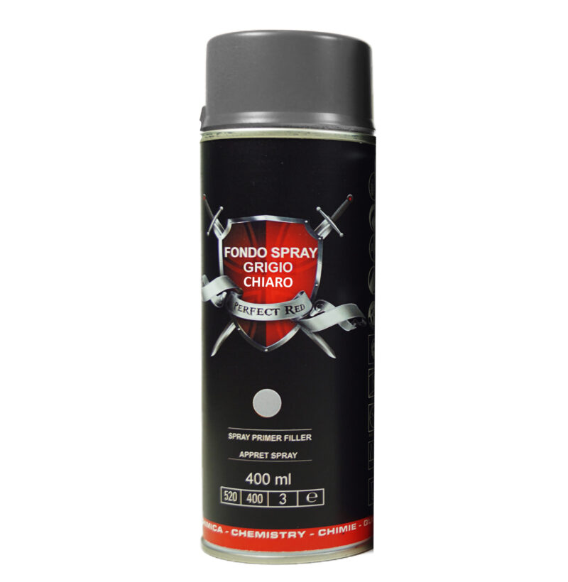 bomboletta fondo spray grigio chiaro da 400ml