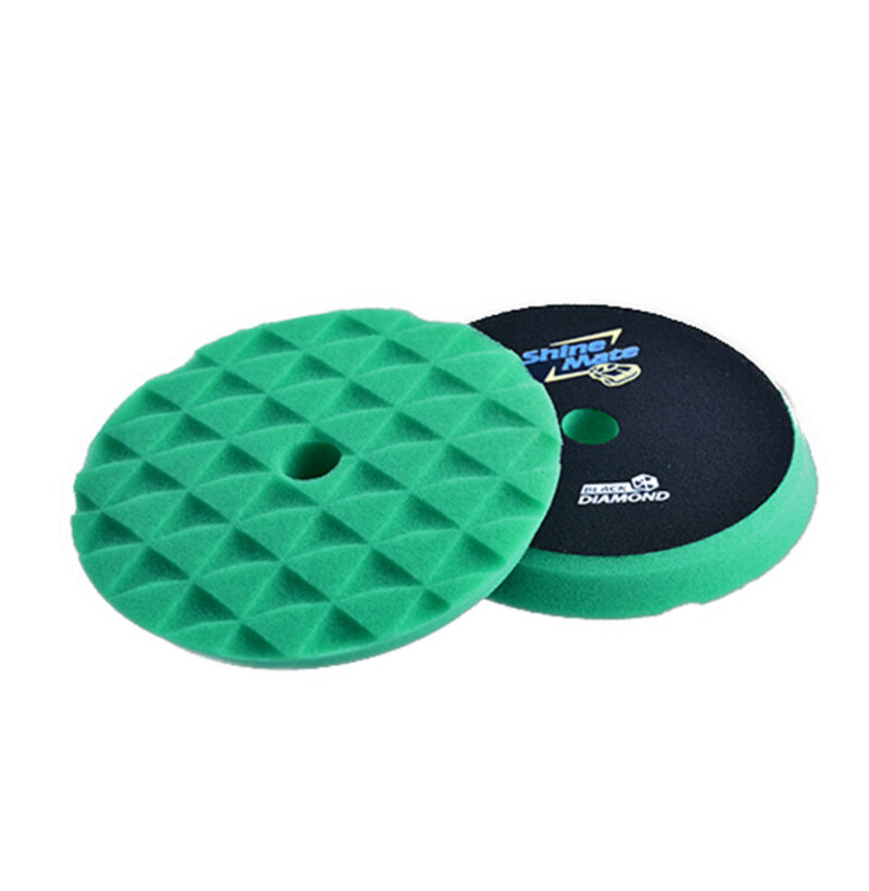 tampone bugnato duro colore verde